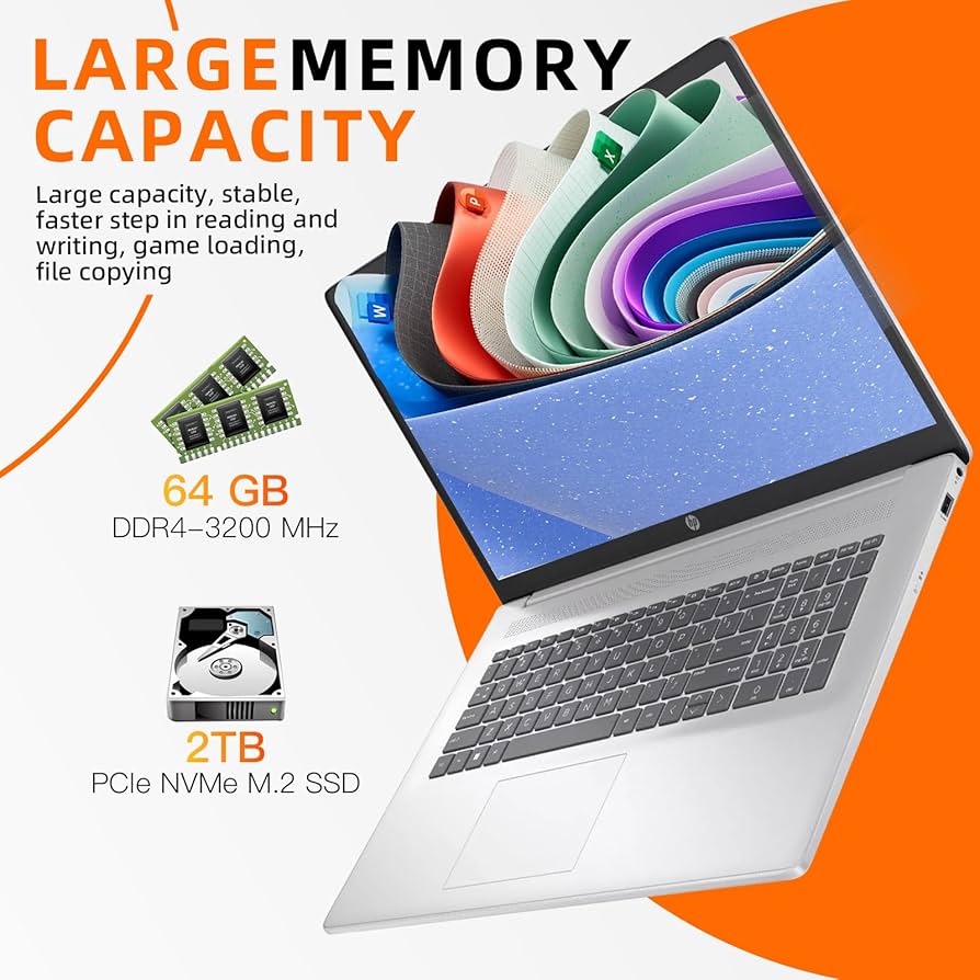 Amazon.com: HP 17 inch Laptop for Business and Students